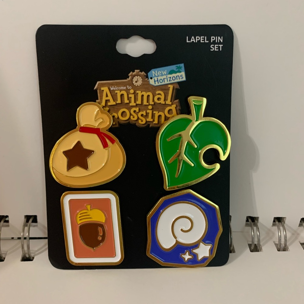 New Nintendo 2020 Animal Crossing New Horizons Enamel Lapel Trading Pins
